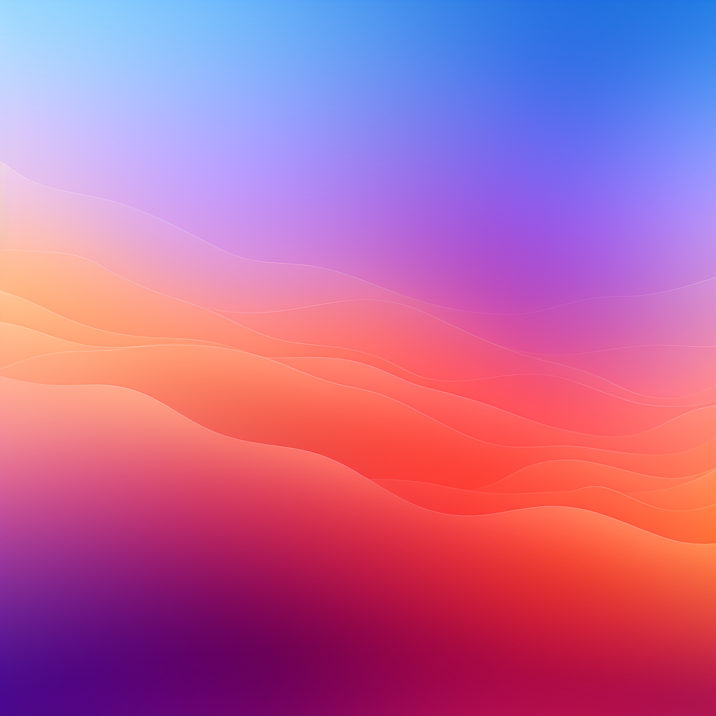 Vibrant color gradient background