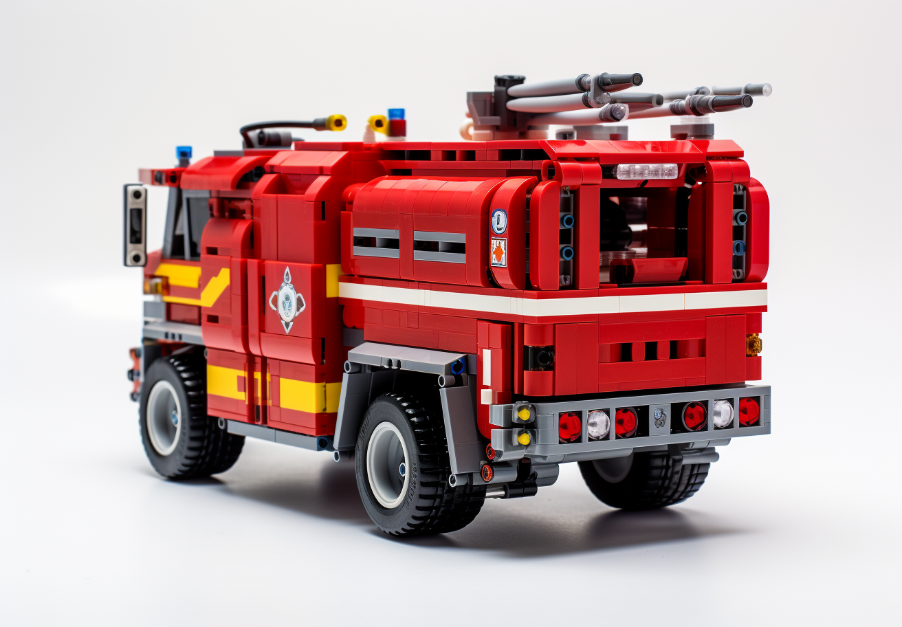 Toy Remote Controlled Fire Engine Truck