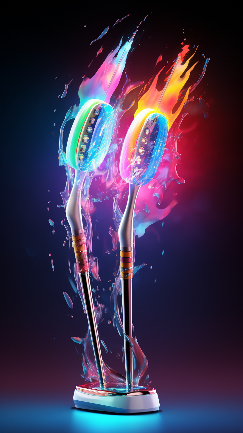 Electric toothbrushes in flight