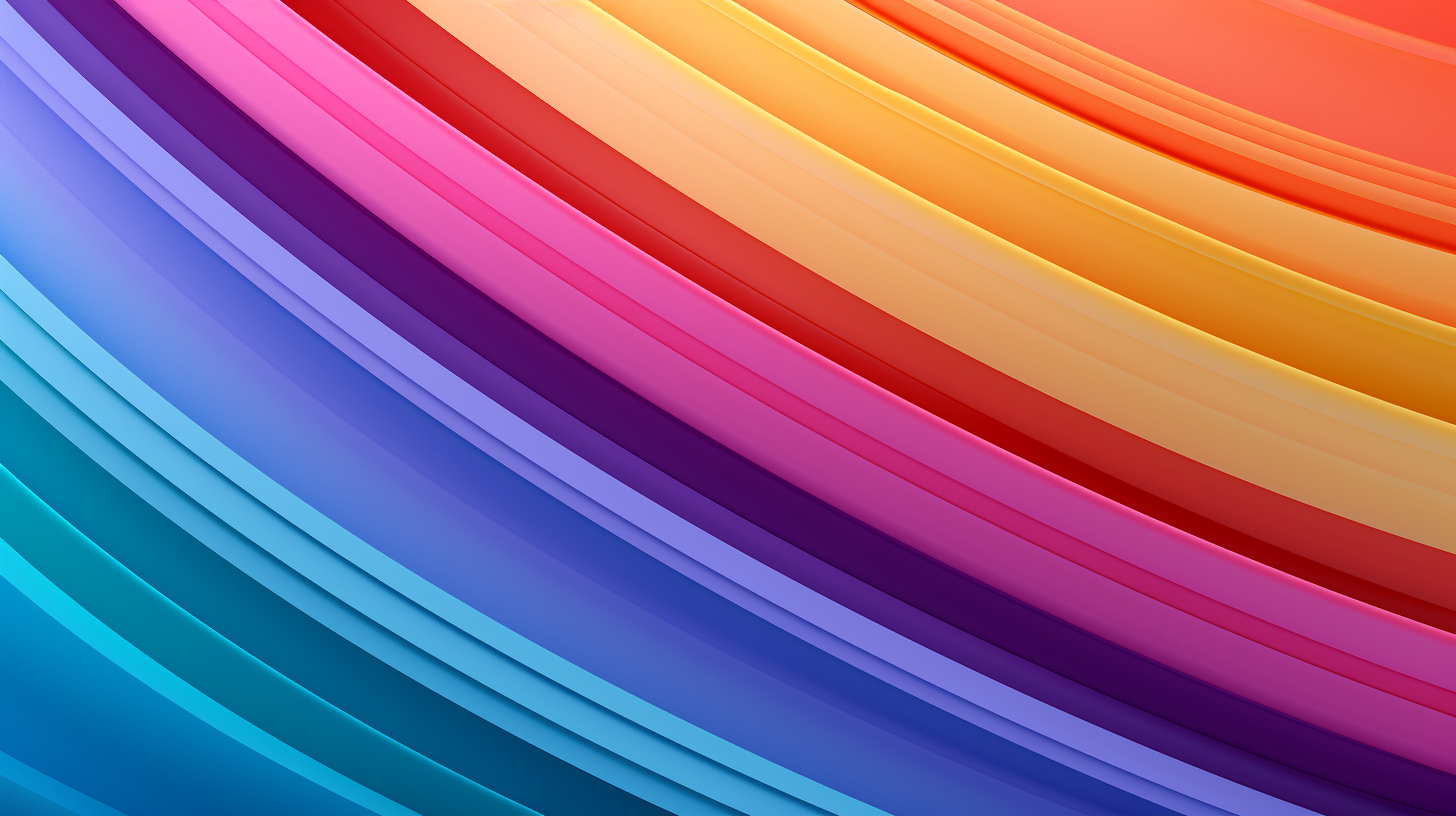 Colorful Macbook gallery screen