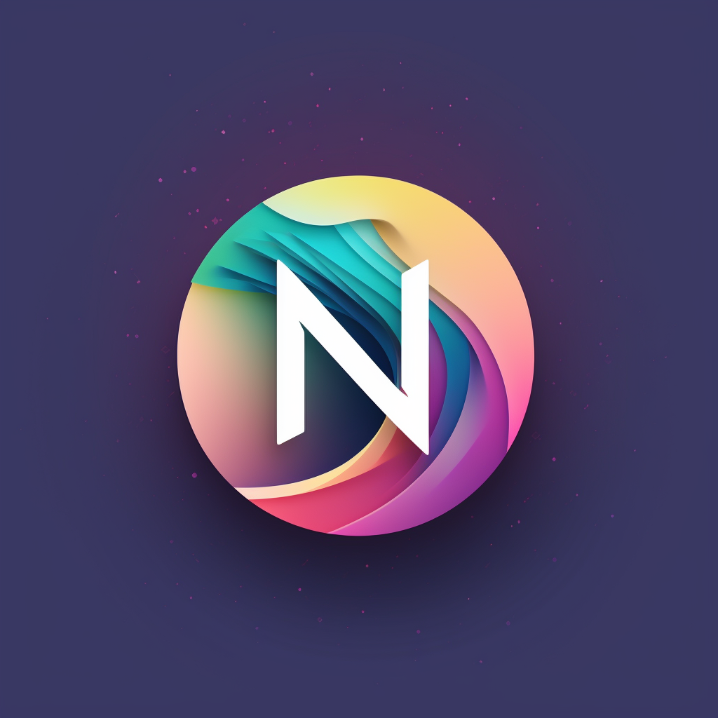 Energetic N logo with various colors