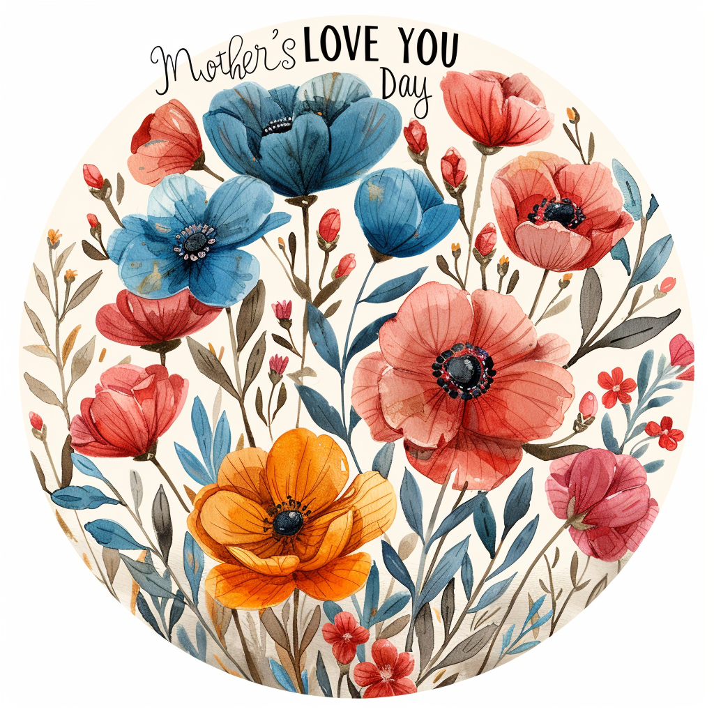 Colorful Flower Bouquet Mother's Day