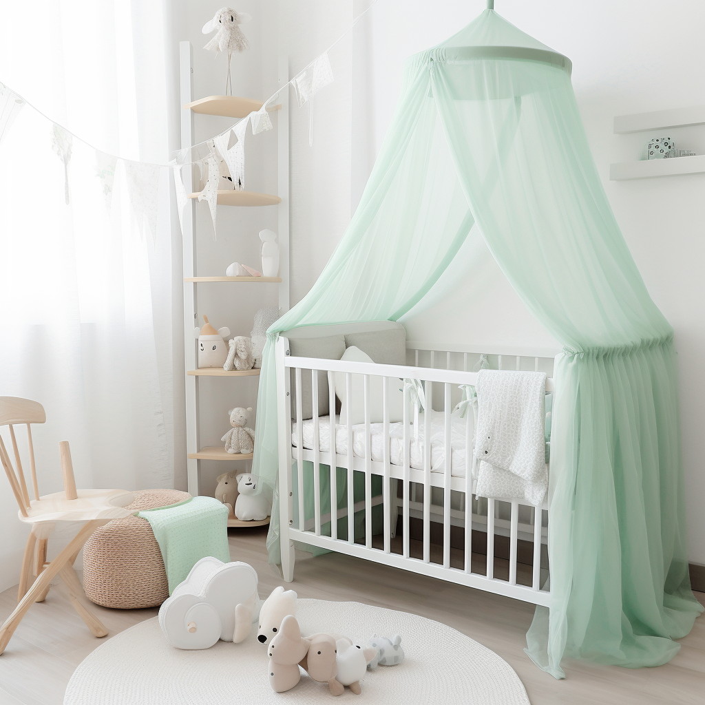 Comfortable baby room supplies