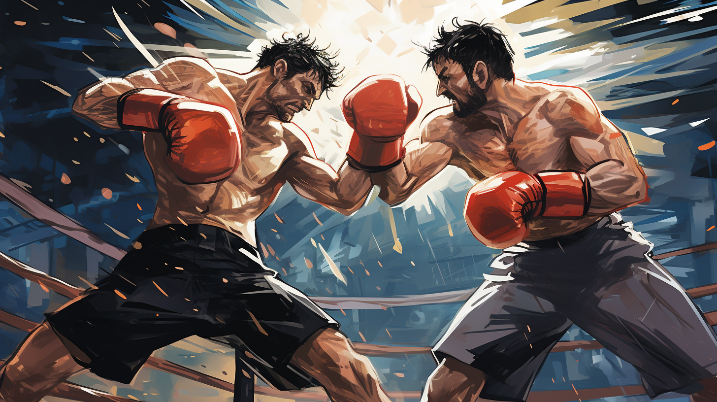 Comic Style Boxing Facet