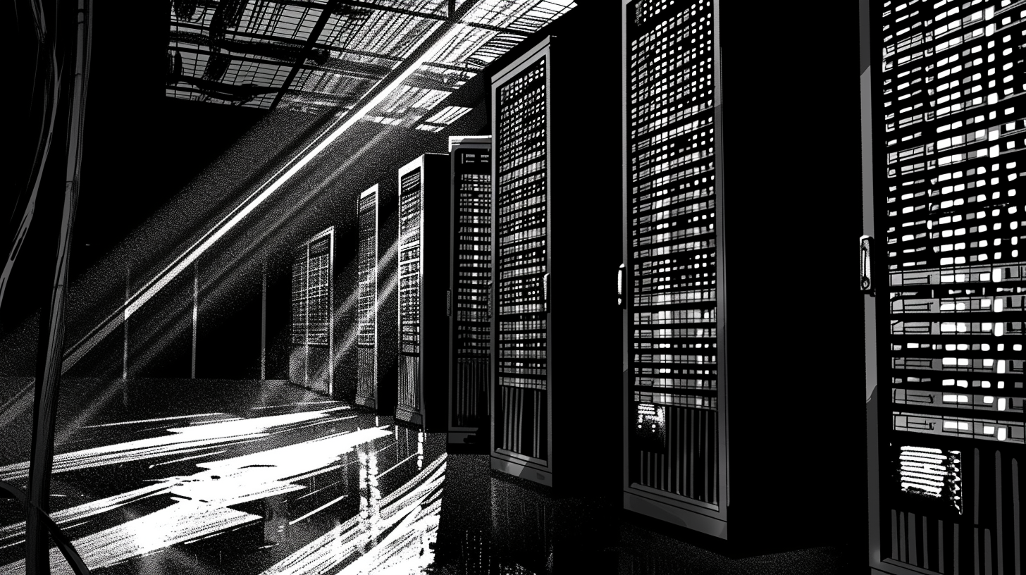 Servers with Rays of Light