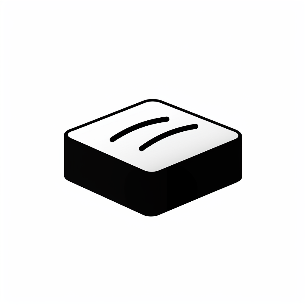 Minimalist Icon of Cheap Commercial Soap