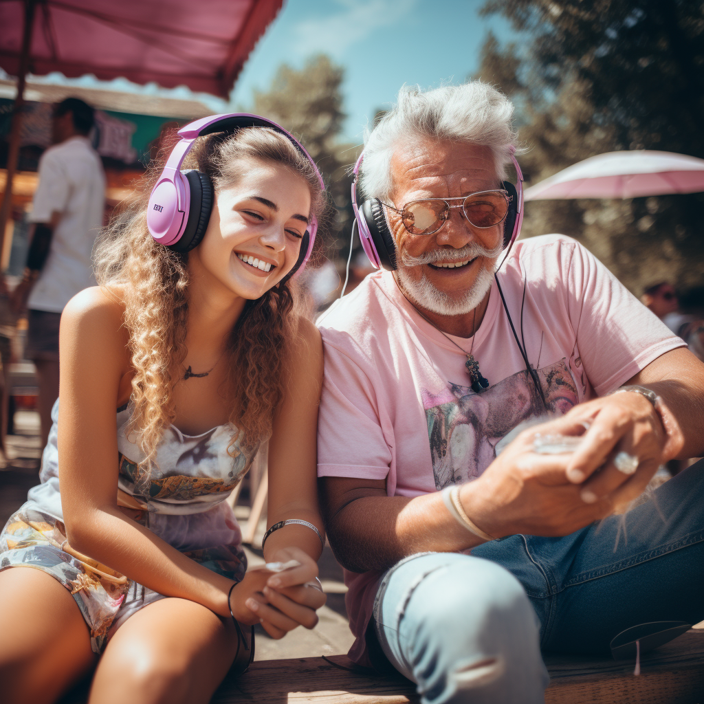 Positive communication between young and old