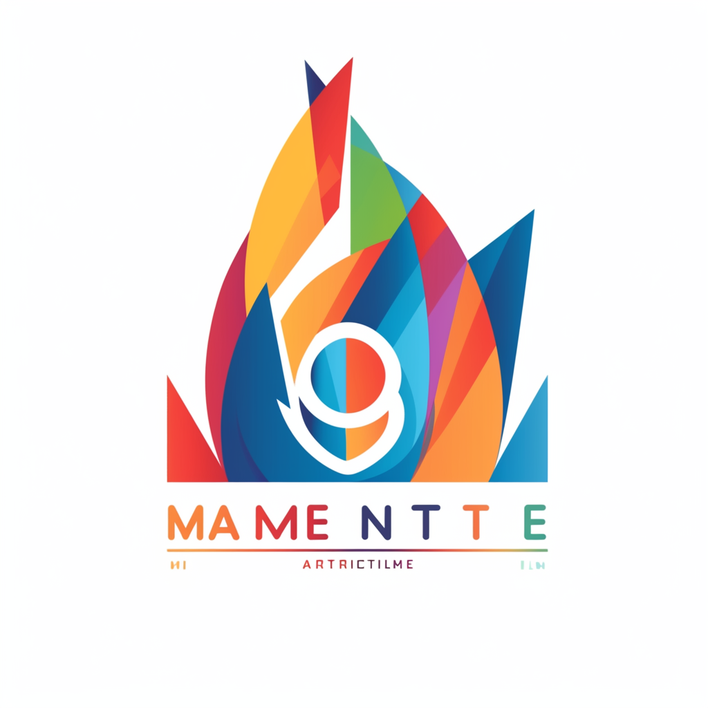 Colorful logo design for company Mante