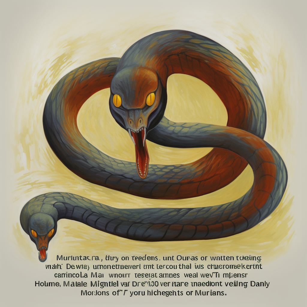 Reflection of Complex Emotions: Snakes and Human