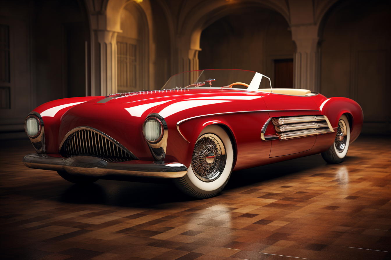 Vintage Concept Cabriolet Car Image