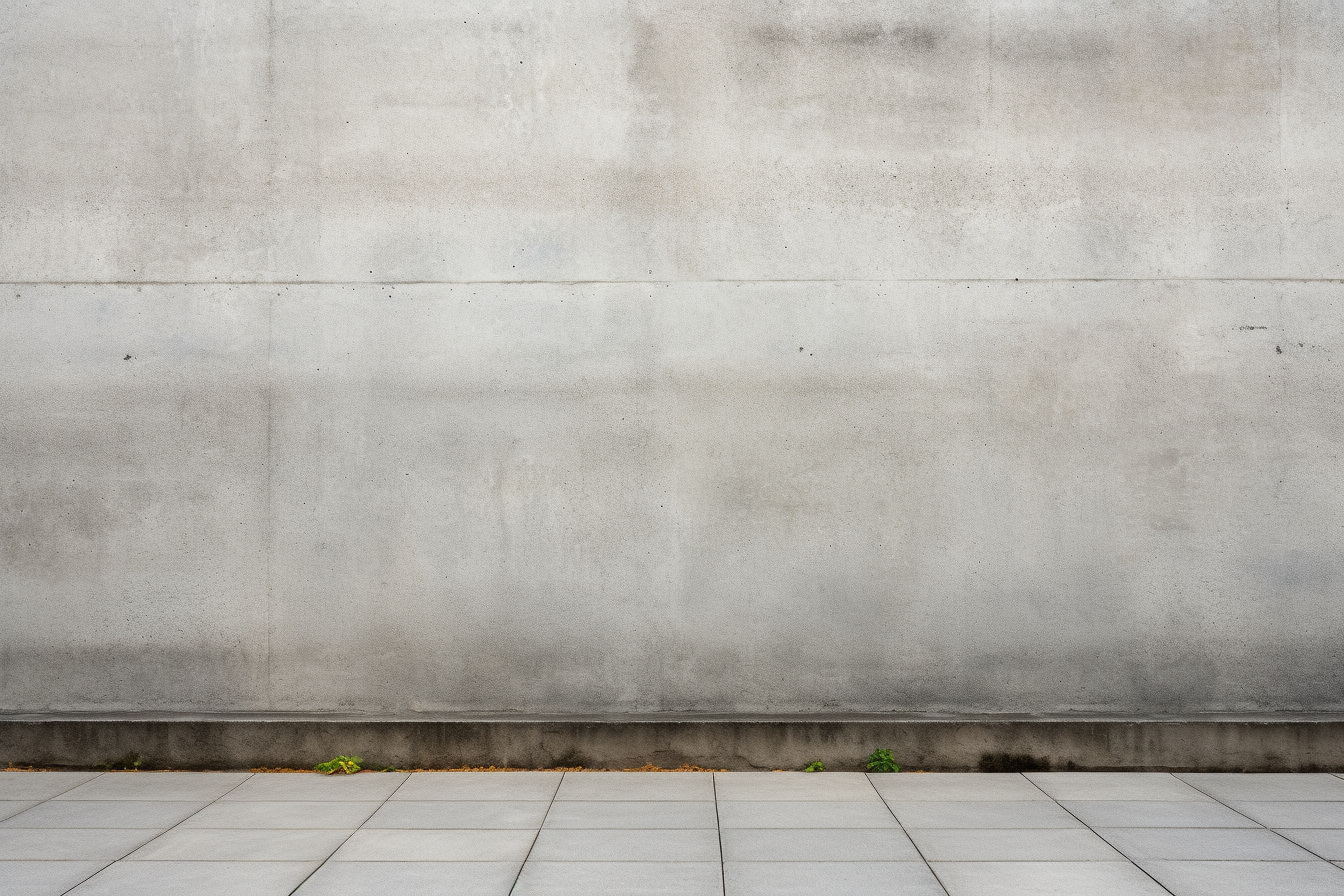 Close-up of a Raw Style Concrete Wall