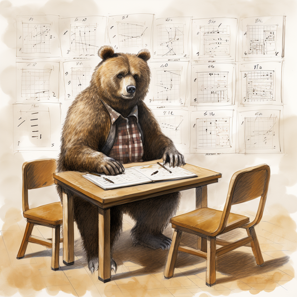 Bear confused in calculus