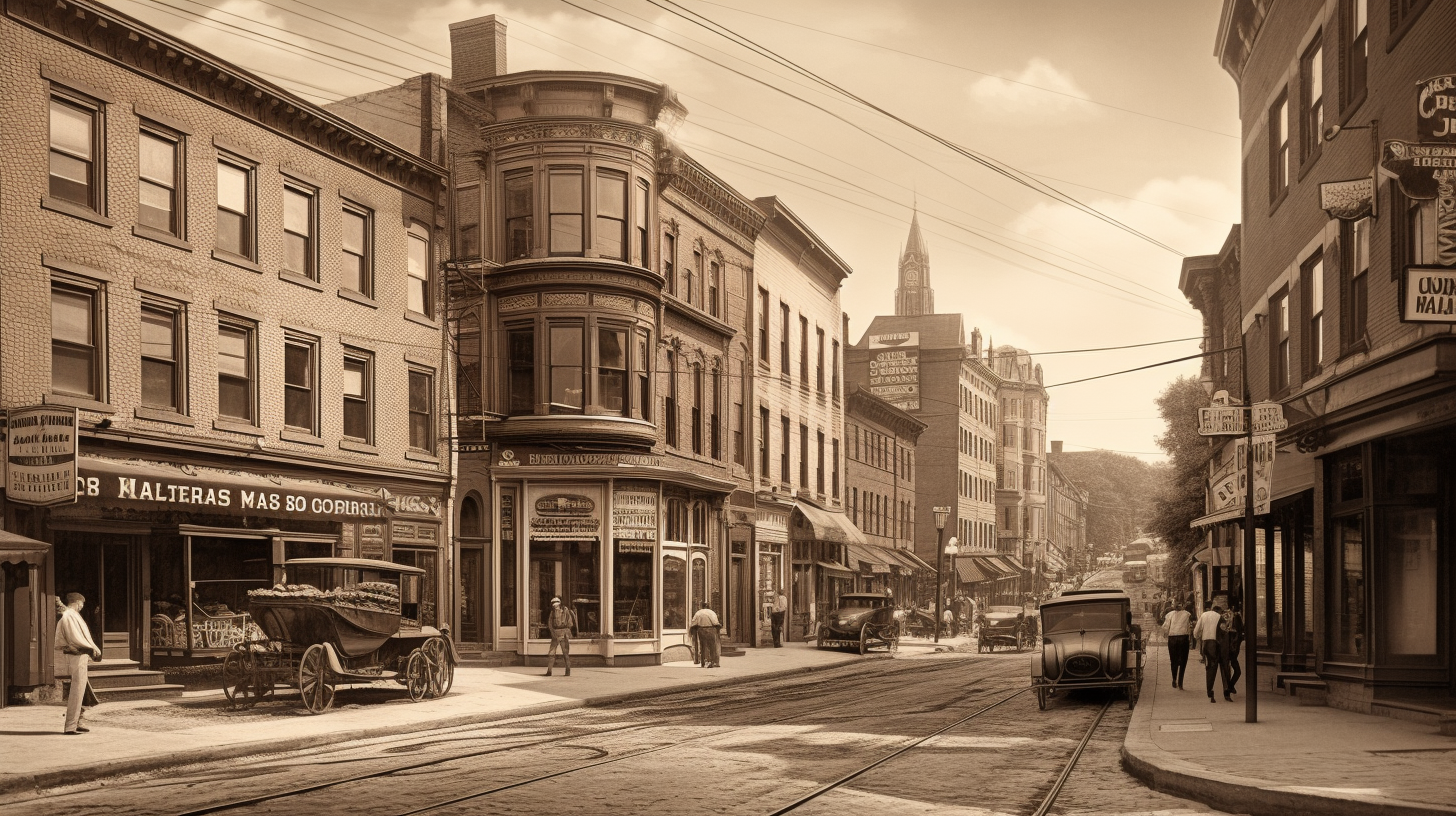 Future view of Congress Street in Portland Maine