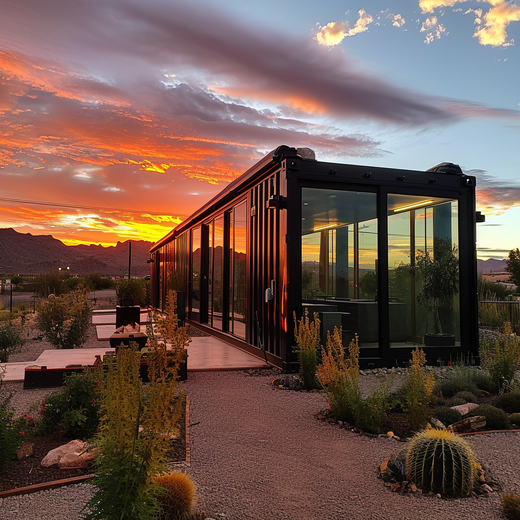 Modern Container Home in Ivins, Utah