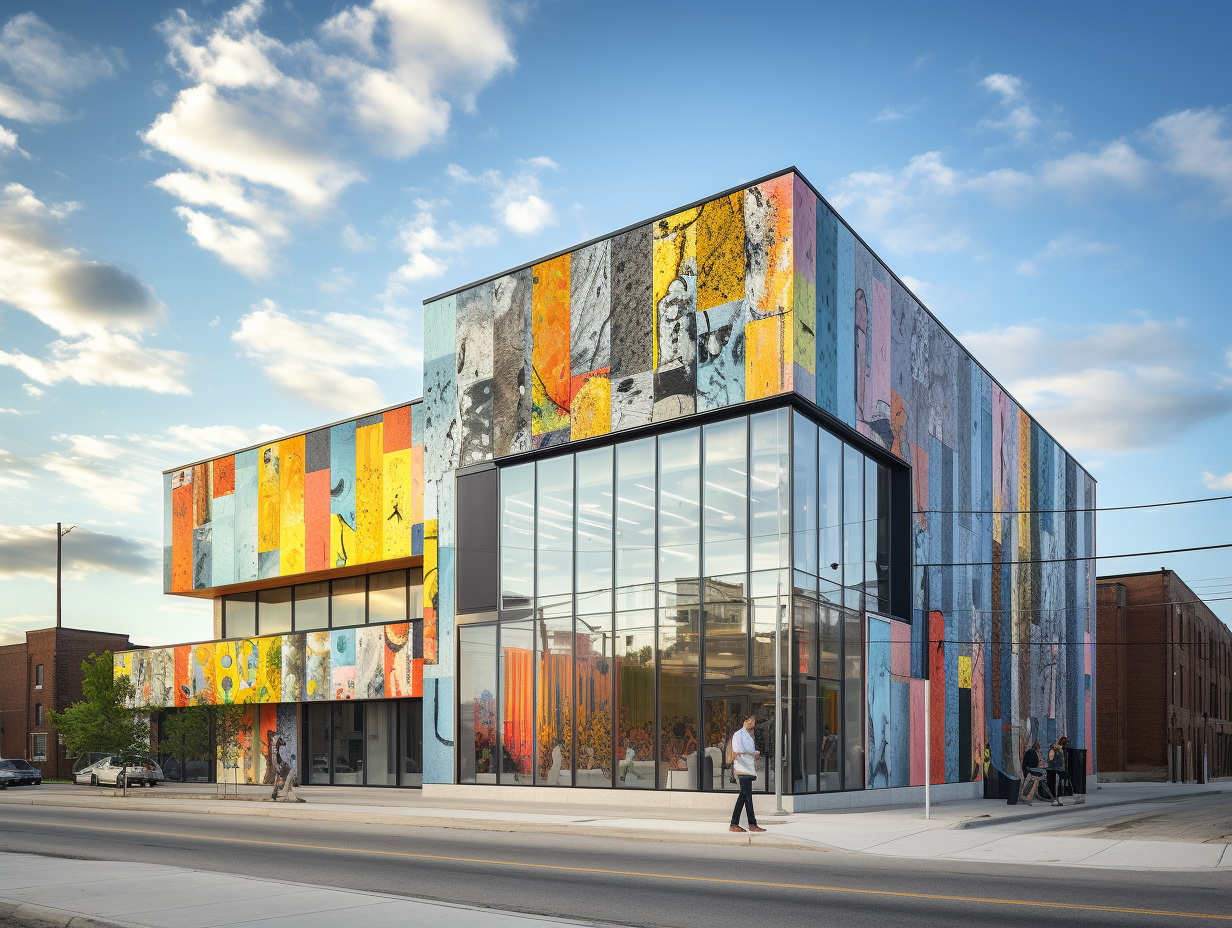 Mid-sized contemporary art museum in Rust Belt city