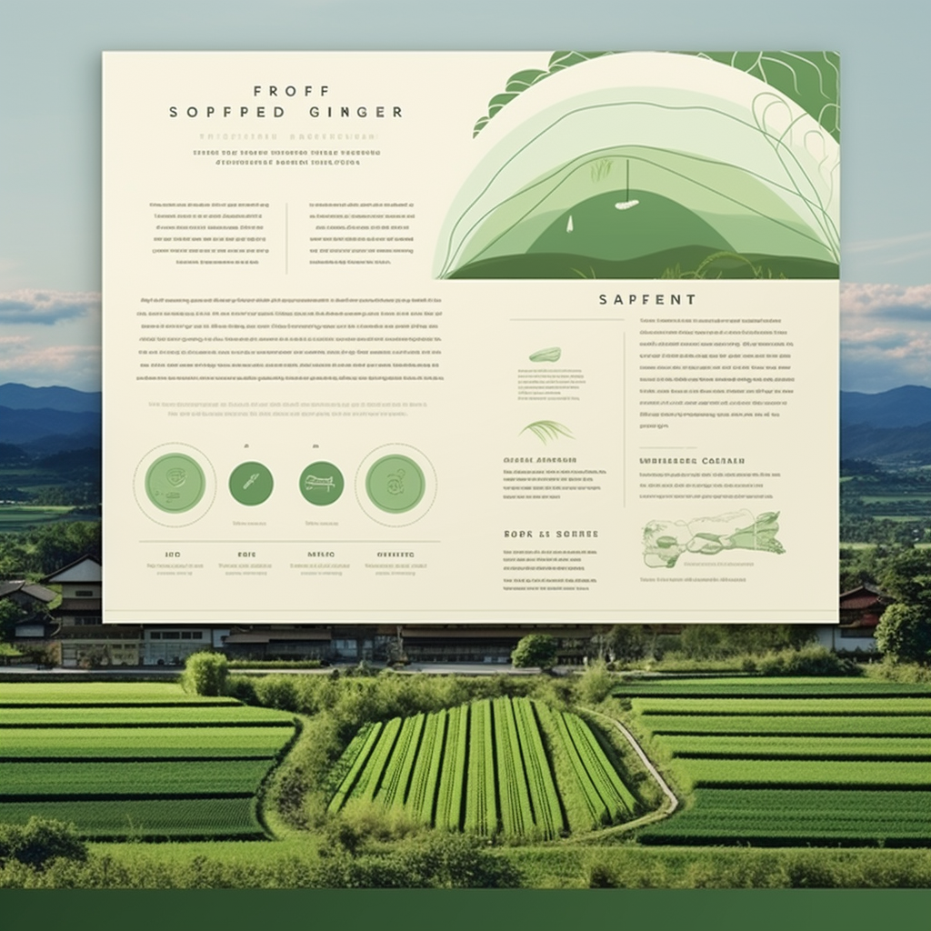 Contemporary Japanese Farming Flyer