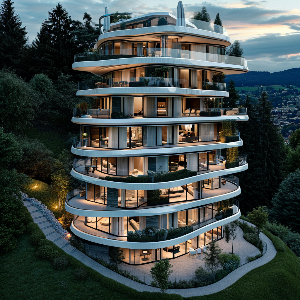 Luxury Residential Tower in Switzerland