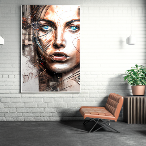 Contemporary wall art photograph