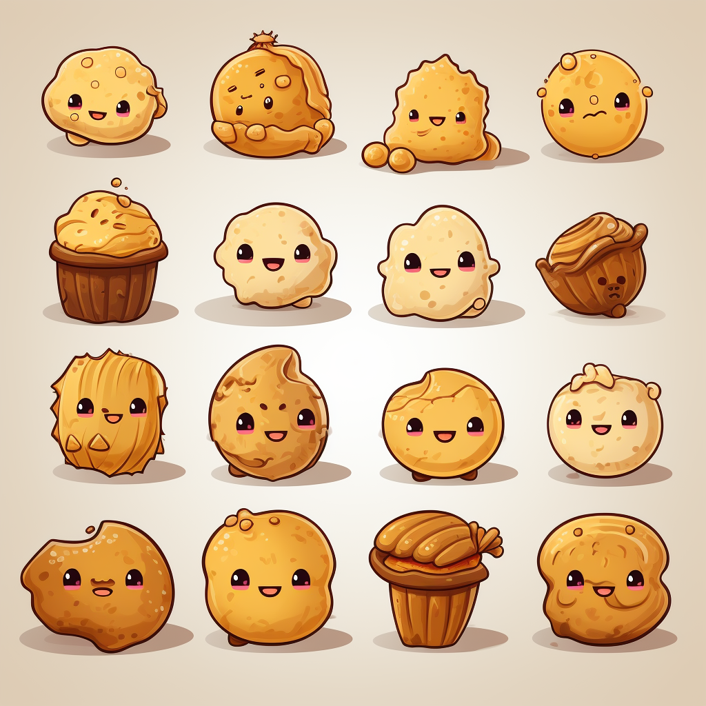 Cookie sprite sheet