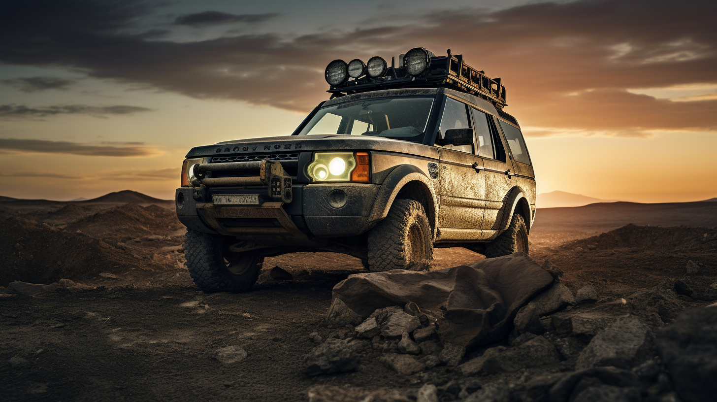 Land Rover Discovery in Ghetto