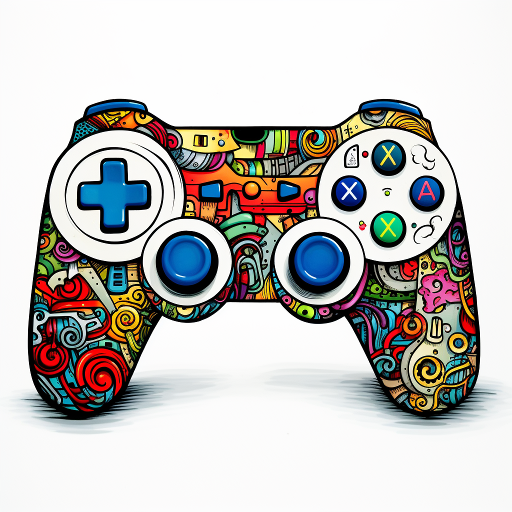 Cool game console controller image