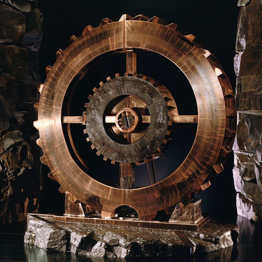 Prehistoric Copper Age Wheel Machine