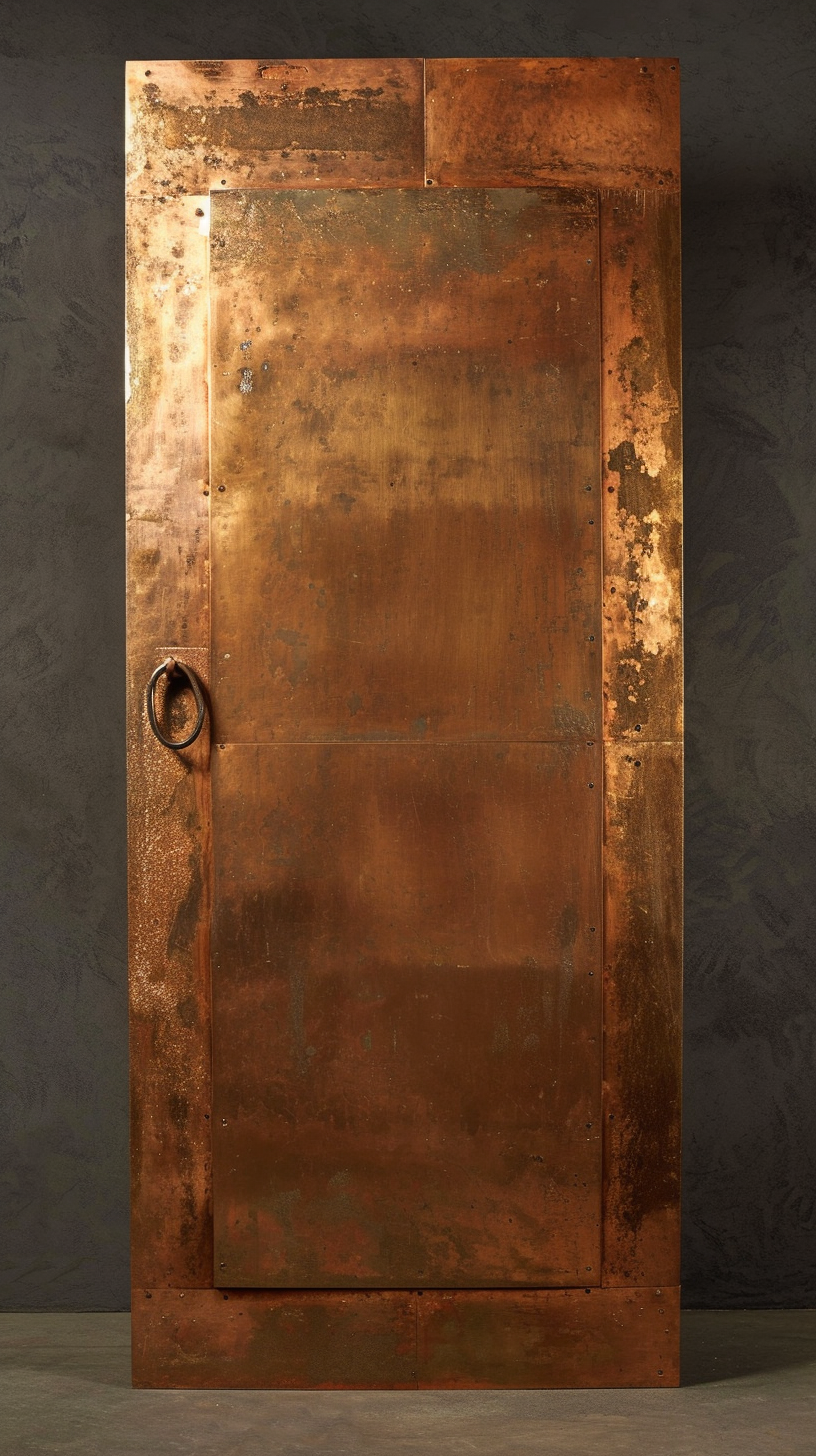 Long Rectangular Copper Vault Picture