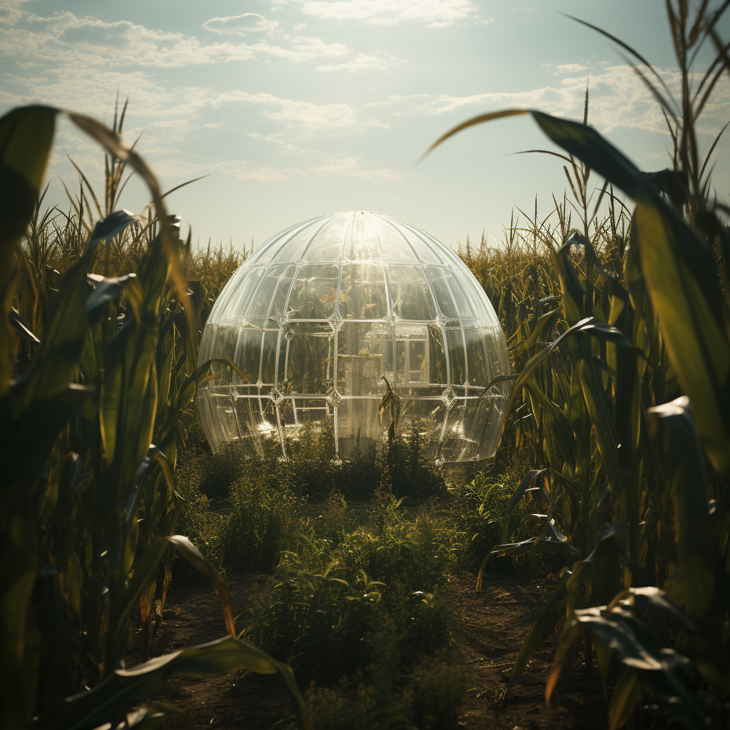 Cornfield shield dome protection