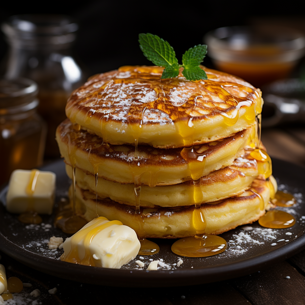 Tasty cornmeal pancakes recipe