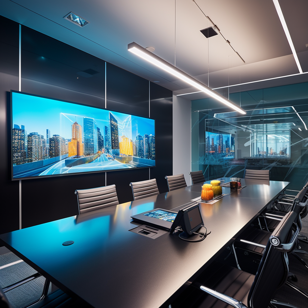 LED Video Wall in Corporate Board Room