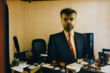 Corporate Portrait Man Suit Office