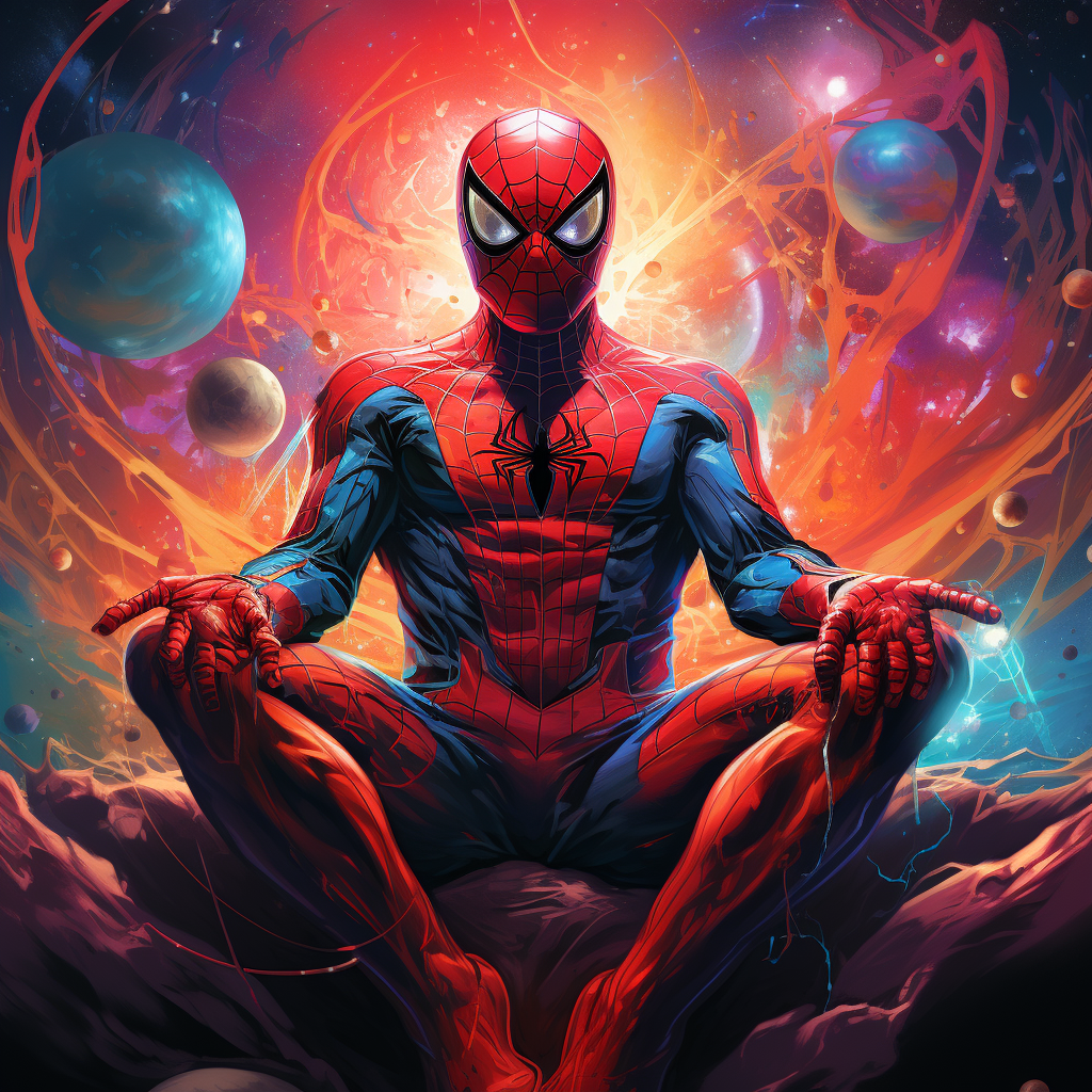 Image of Cosmic Spiderman