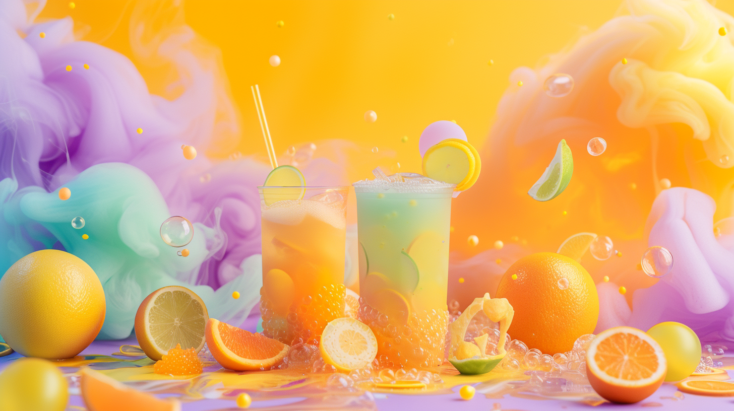 Cosmic Citrus Bubble Tea Kit