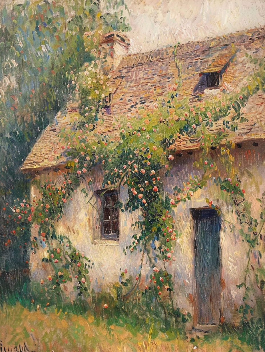 Henri Le Sidaner Cottage Paintings