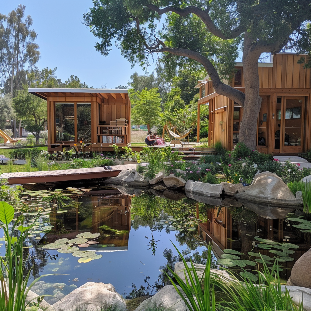 Tiny House Village at Claremont Country Club