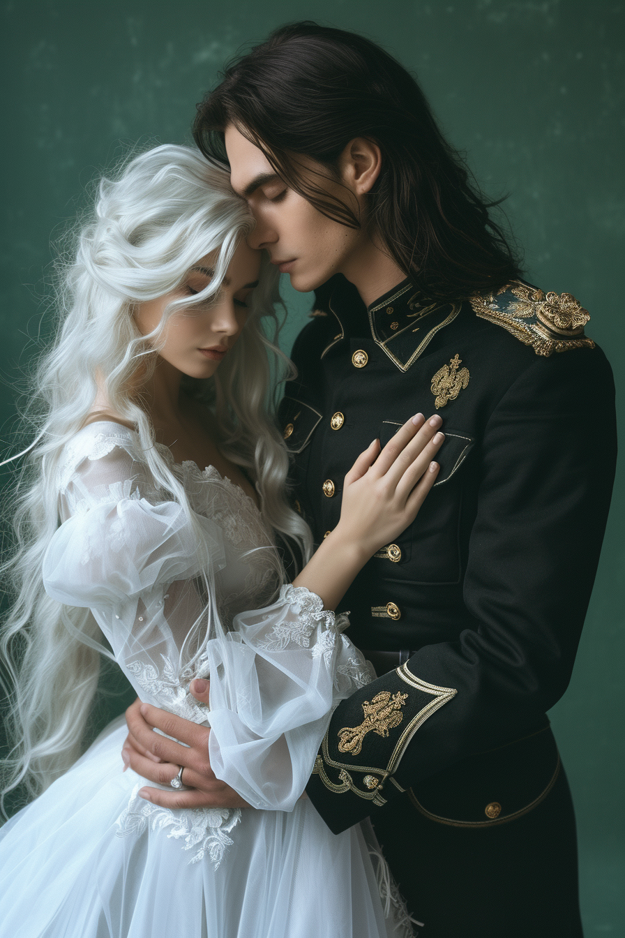 Couple in Love Fantasy Style