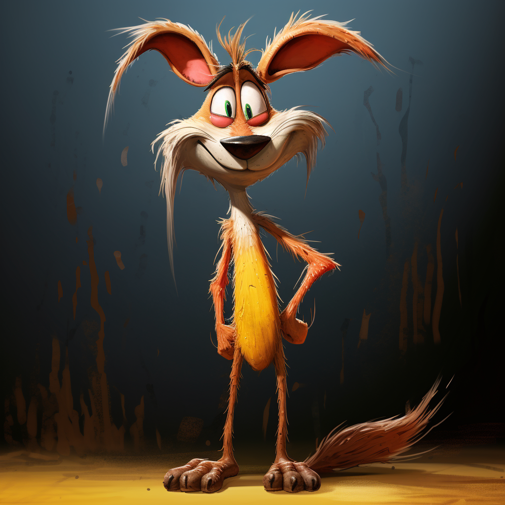 Wile E. Coyote cartoon character