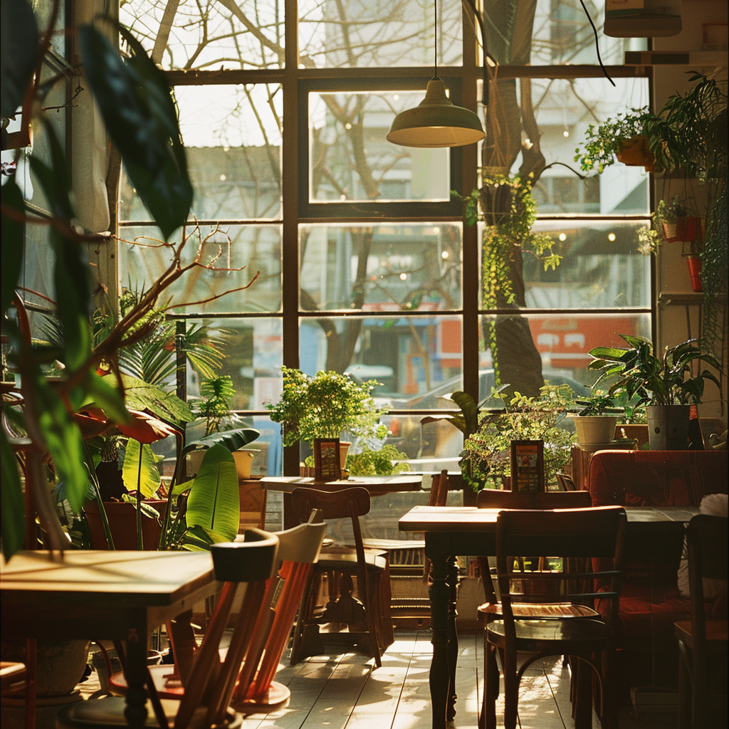 Cozy Coffee Shop Atmosphere