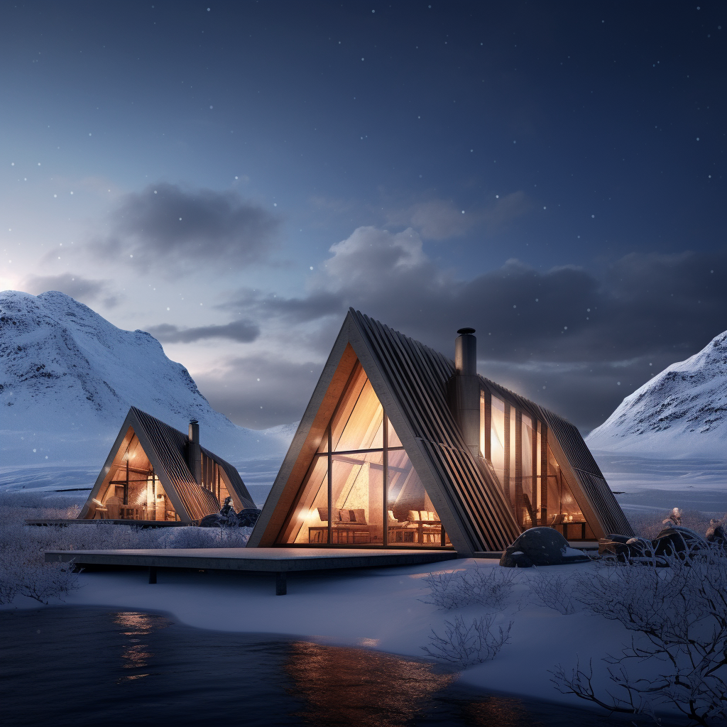 Cozy Eco-friendly Ski Cabin in Iceland