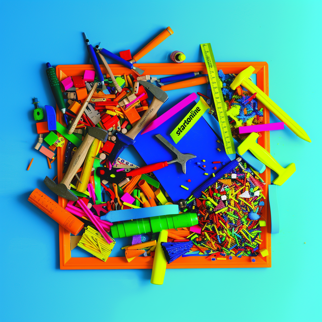 Andy Warhol-style craft tools