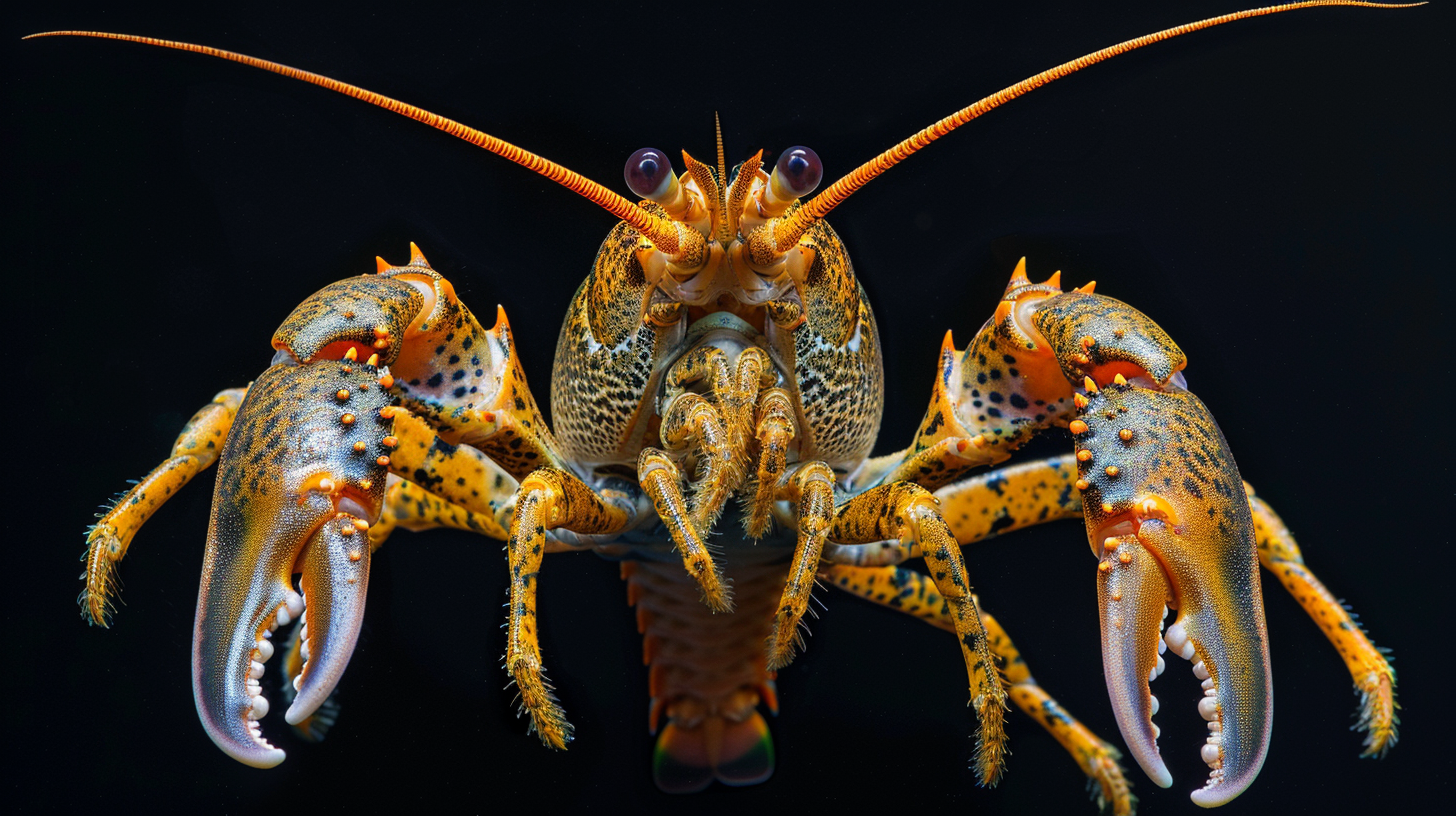 Austropotamobius Pallipes Crayfish Macro