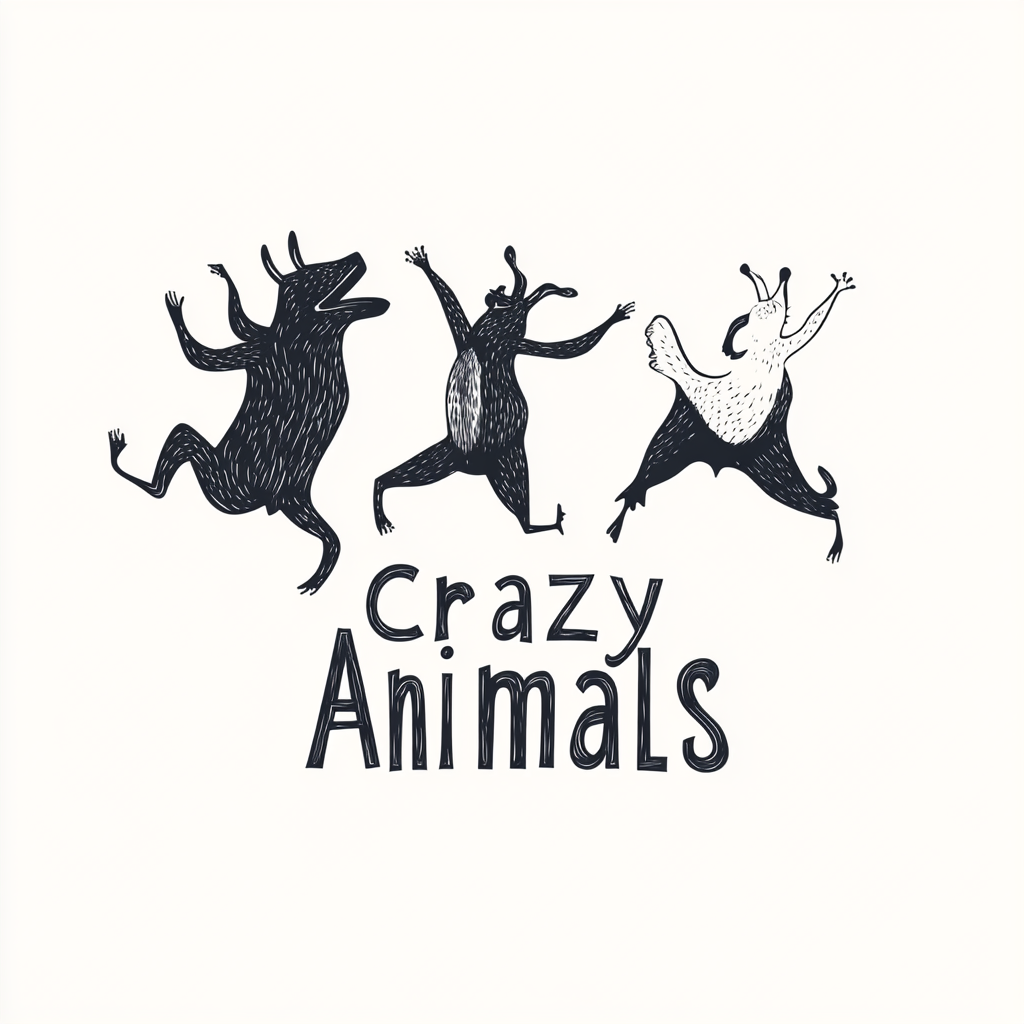 Crazy Animals Americana Rock band logo