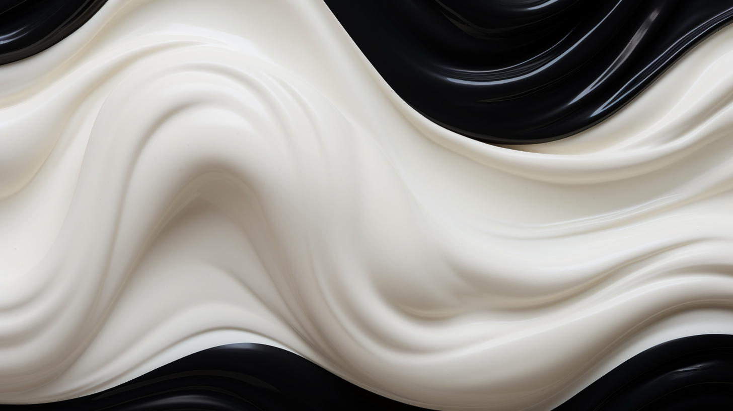 cream white abstract baby flowing