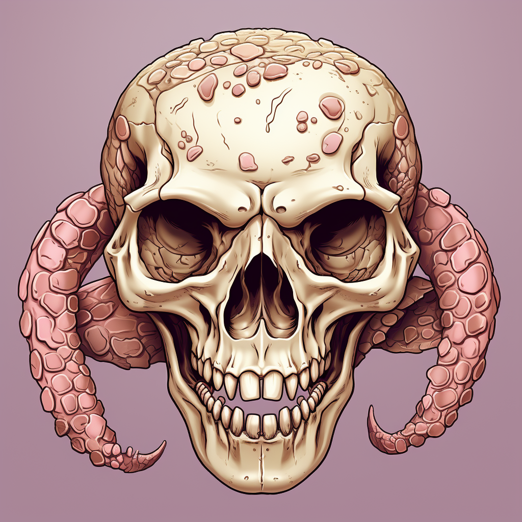 Anatomical Skull of Crotalus Sp