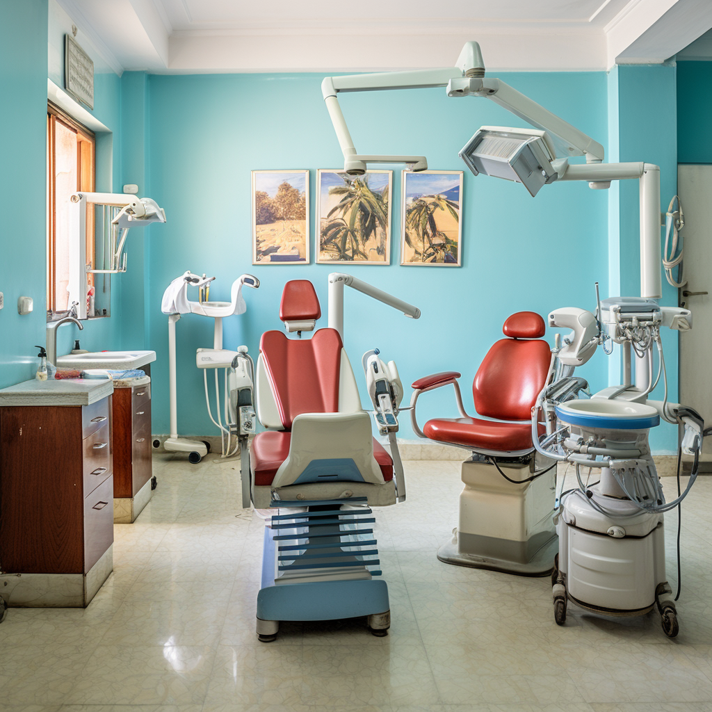 Diverse patients waiting at dental office