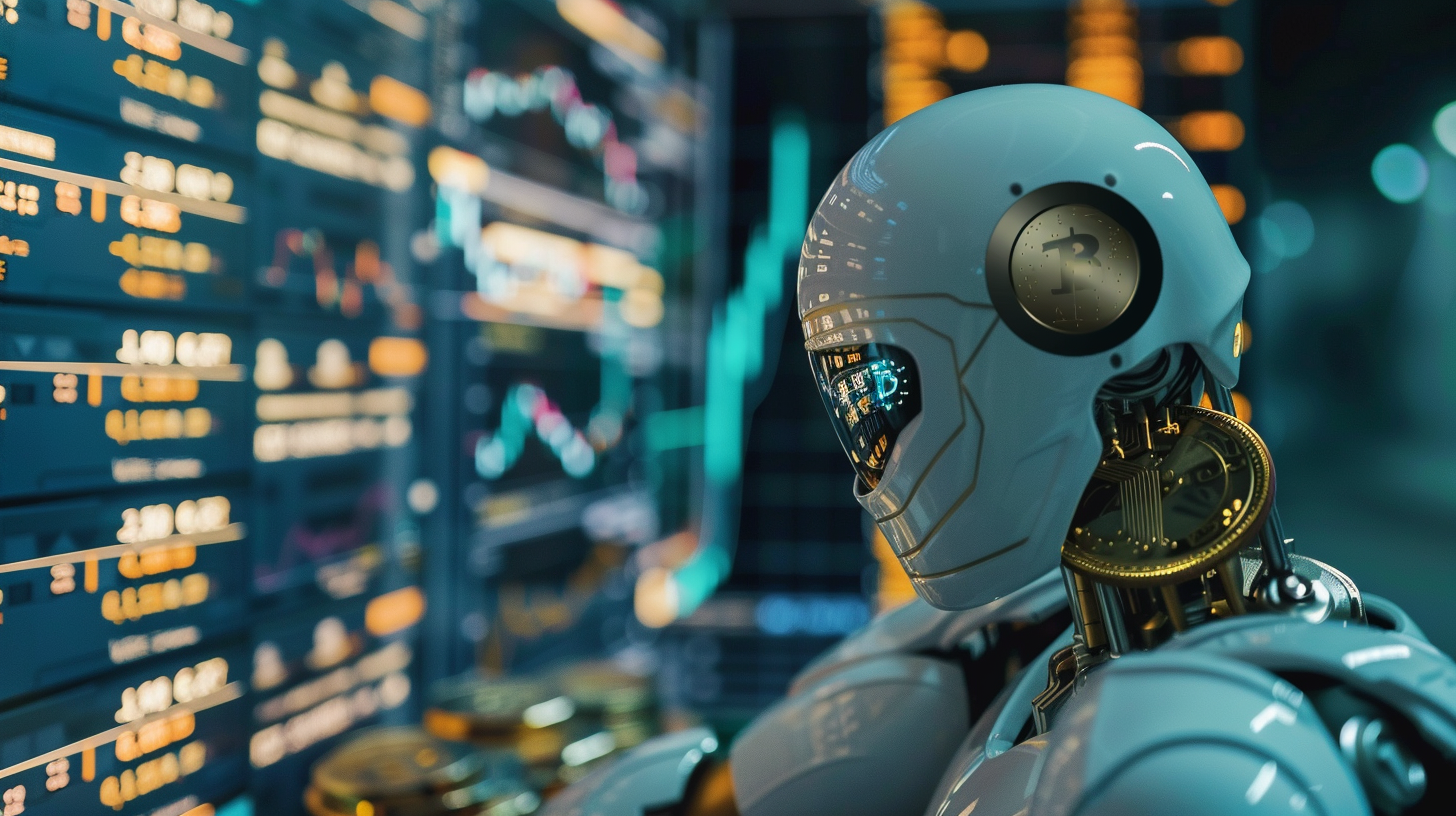 Crypto coins and trading robot