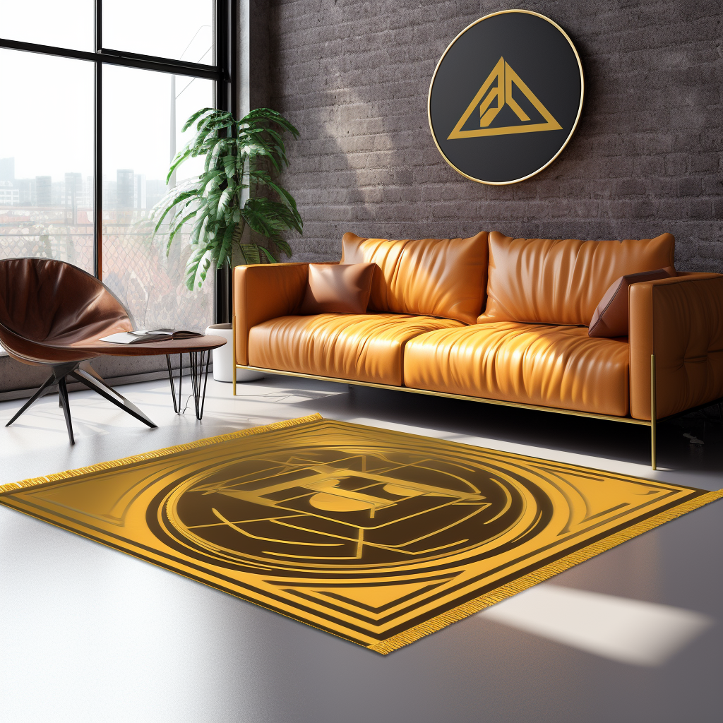 Cryptocurrency logo with RUG G