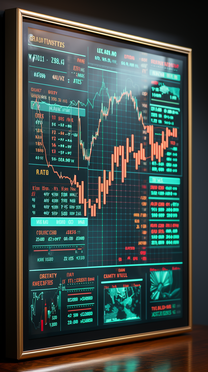 Vibrant Crypto Trading App Interface