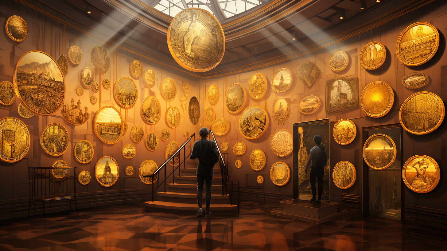 Cryptocurrency Hall of Fame Illustration