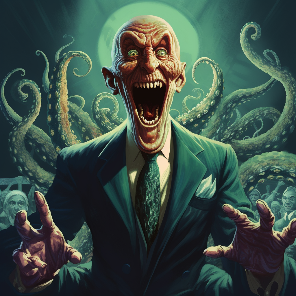 Cthulu as a Happy 1950s Dad